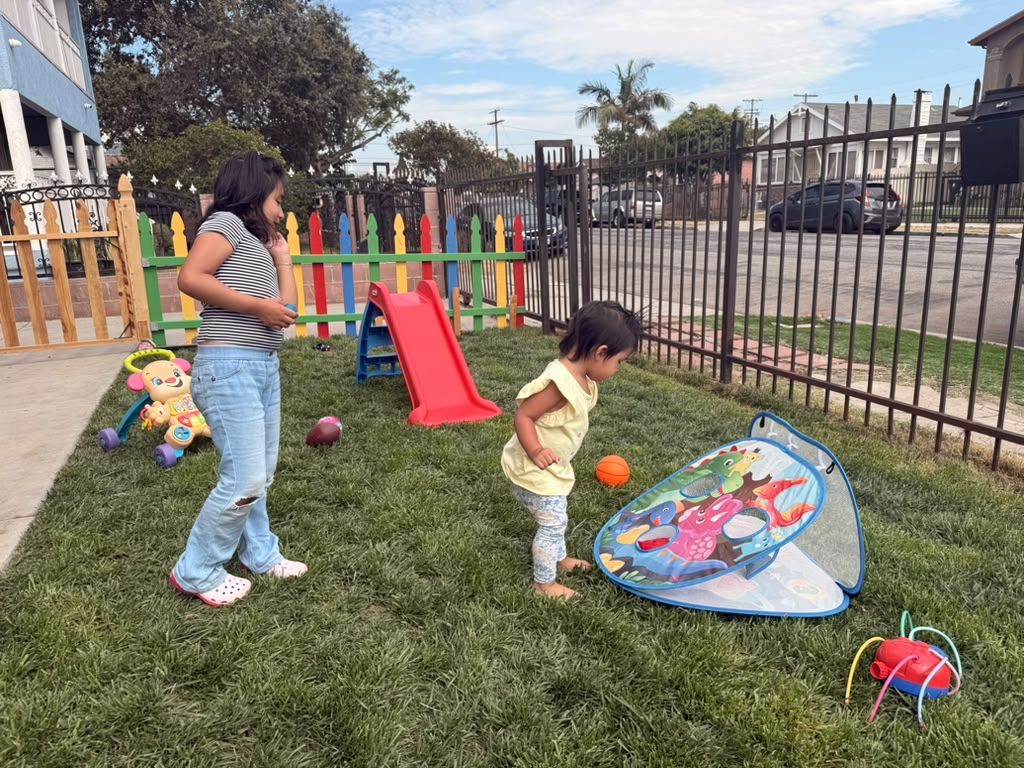 Physical activities at Sky's Daycare