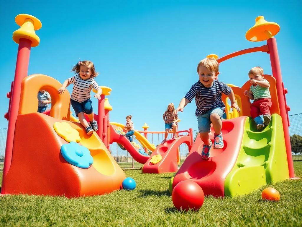 Physical activities at Sky's Daycare